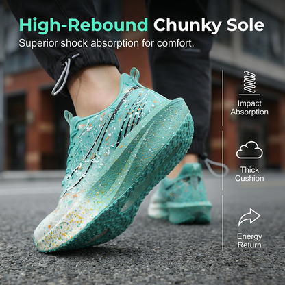 Fenna - Bright Running Shoes with Breathable Mesh