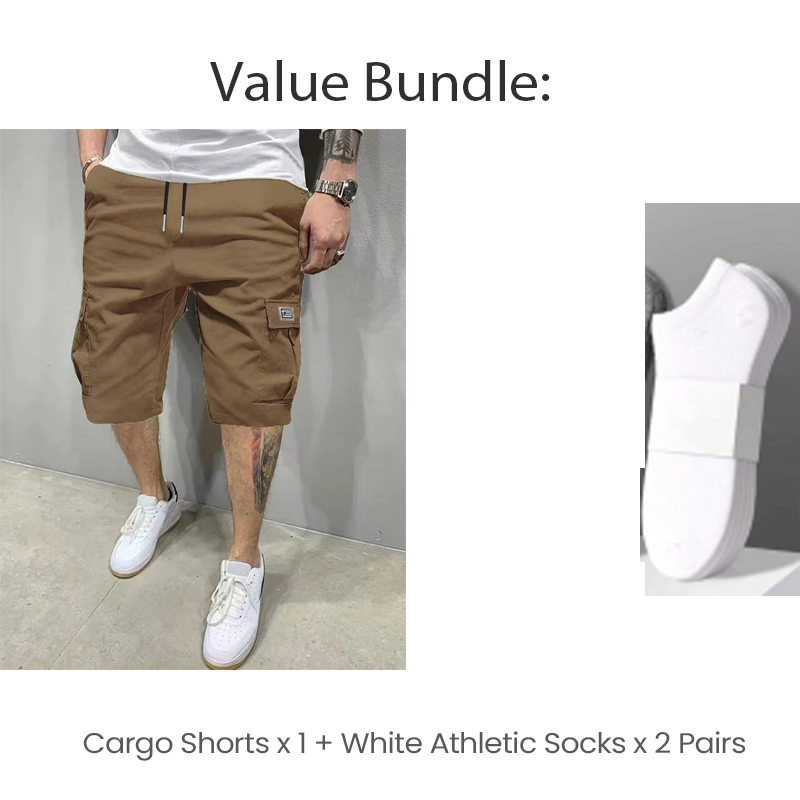 David — Lightweight Cargo Shorts | 50% OFF