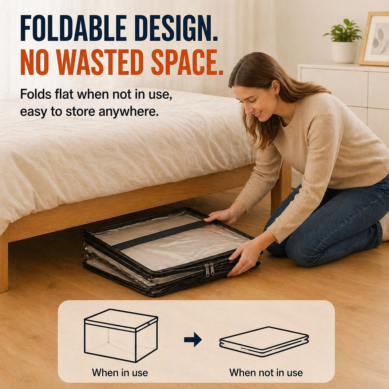 ClearNest Storage Bags – Conquer Chaos, Find Calm