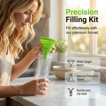 ChillZip 50pcs — Self-Sealing Ice Pop Bags | 50% OFF