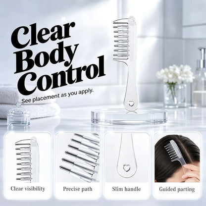 LumaSheer Scalp Massager — Precise Care, Pure Bliss