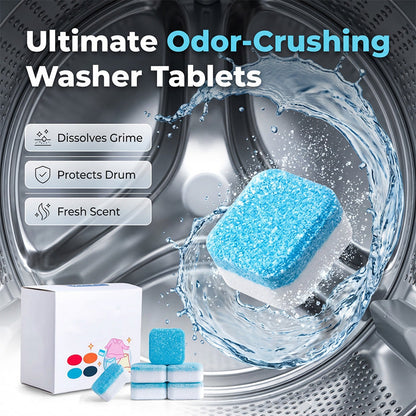 WasherRefresh Tablets — Eliminate Odors Immediately