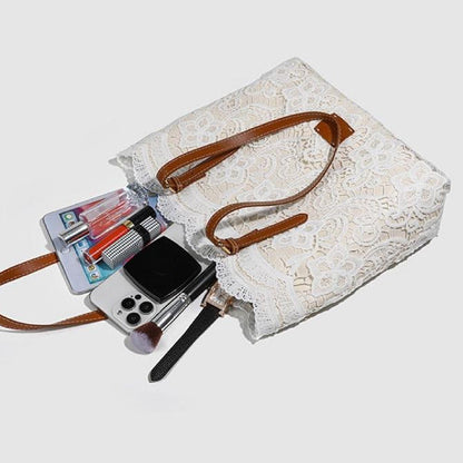 Amara — Elegant Lace Tote | 50% OFF