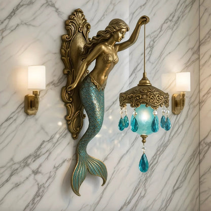 LuminaraMermaid — Fantasy Wall Lamp | 50% OFF
