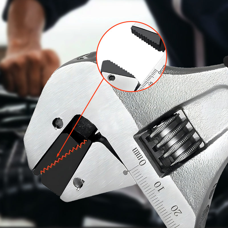 PowerGrip Adjustable Wrench — Master Nuts Effortlessly