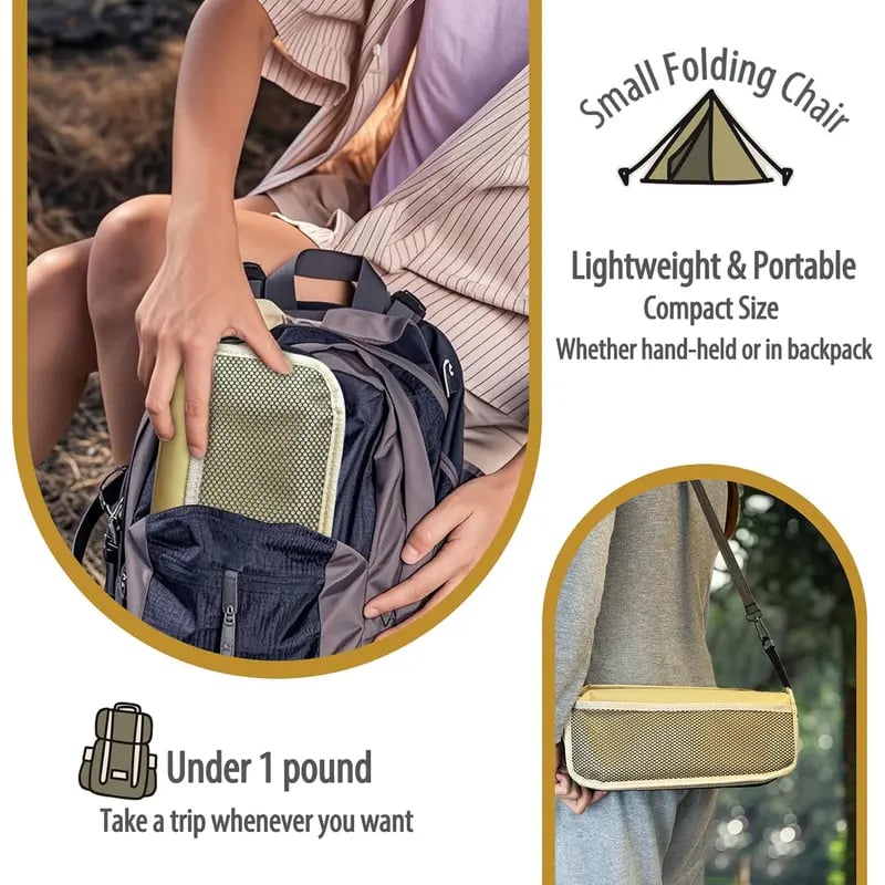 AdventureLite Stool — Pure Comfort Everywhere