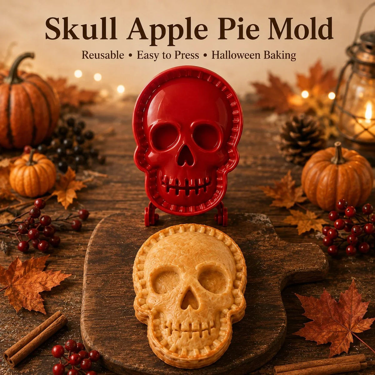SpookEase — Halloween Mini Pie Mold Set | 1+1 FREE