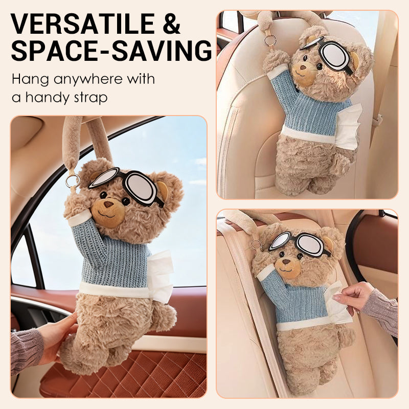 Bear with Red Scarf – Cozy Comfort Within Reach
