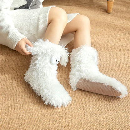Calcetines WarmWave — Comodidad acogedora y alegría divertida
