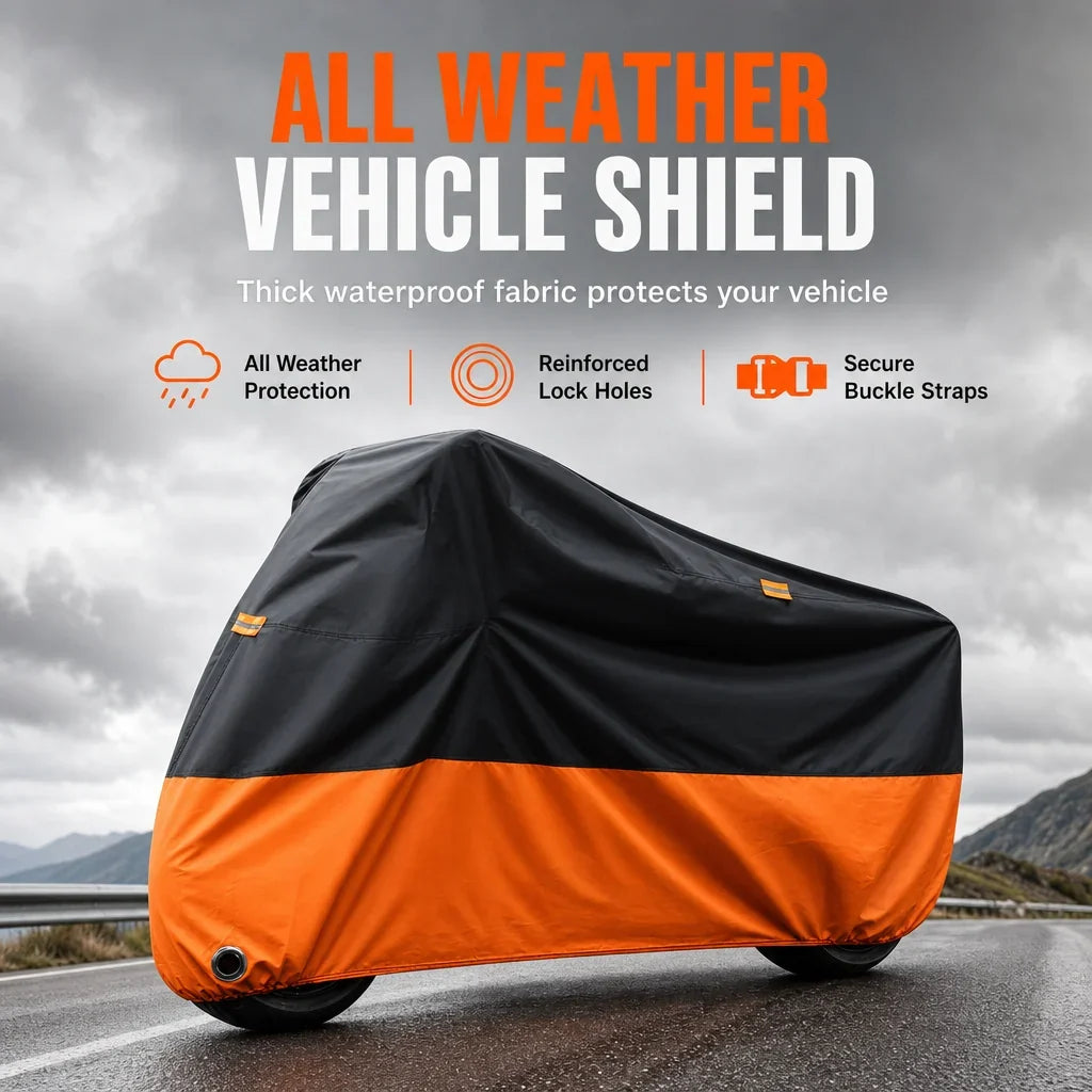 Motorcycle Cover — Defend Shine Always