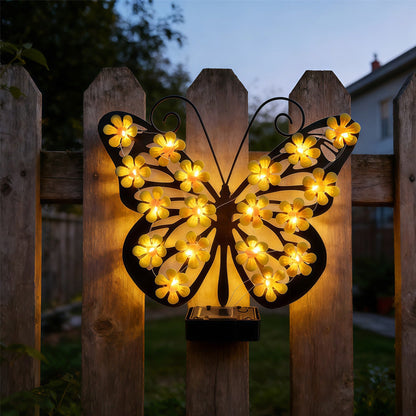 Solar Glow Butterfly — Enchant Your Evenings