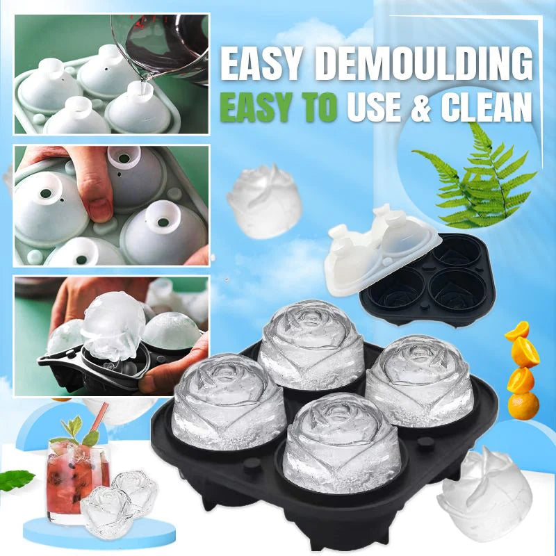 RoseChill — Romantic Ice Mold | 1+1 FREE