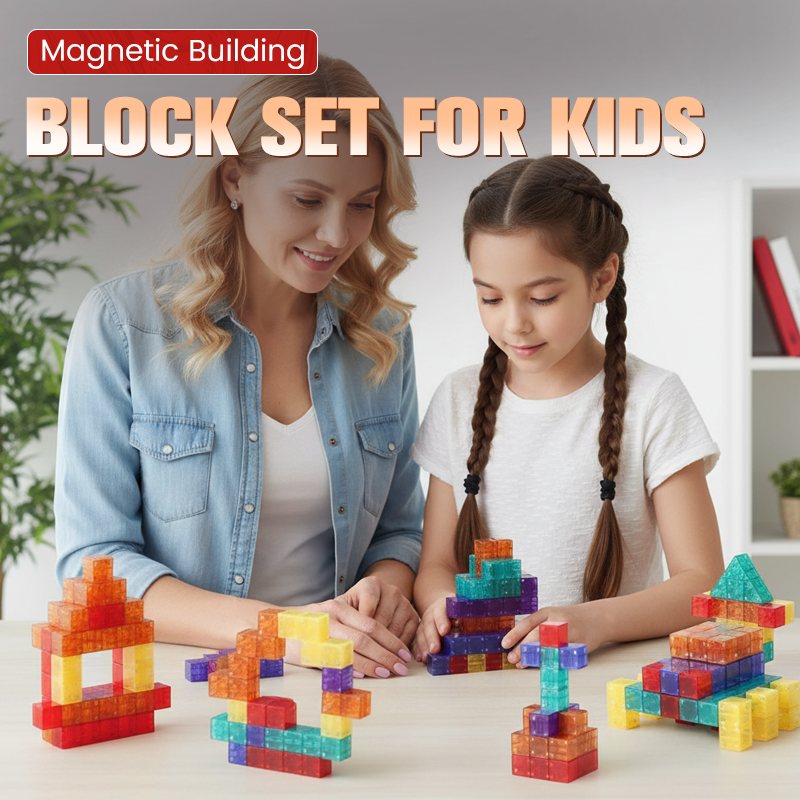 Magnetic Building Block Set – Ignite Creativity Daily