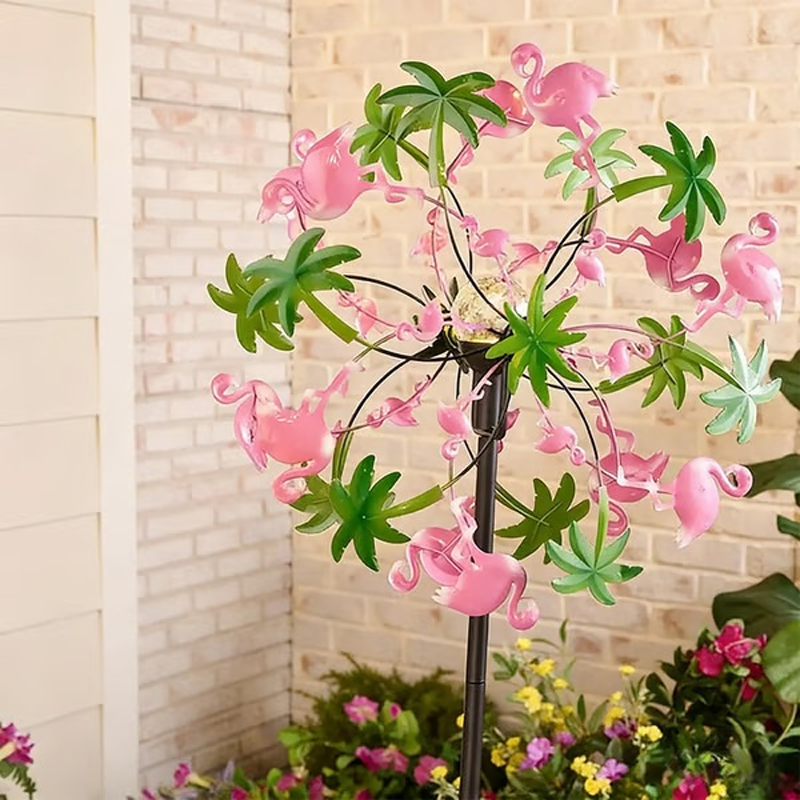 SolarSpin — Kinetic Garden Spinner | 50% OFF