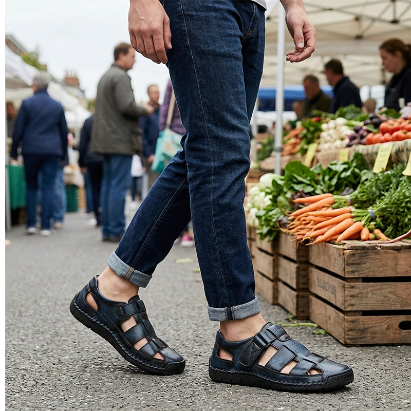 Heidi – Men's Breathable Outdoor Sandals with Adjustable Straps