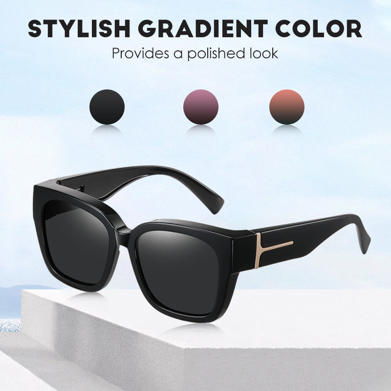 Heidi – Polarized Clip-On Sunglasses with UV400 Protection