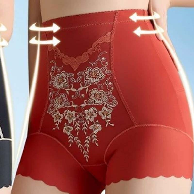 Grace – Embroidered High-Waist Tummy Control Briefs