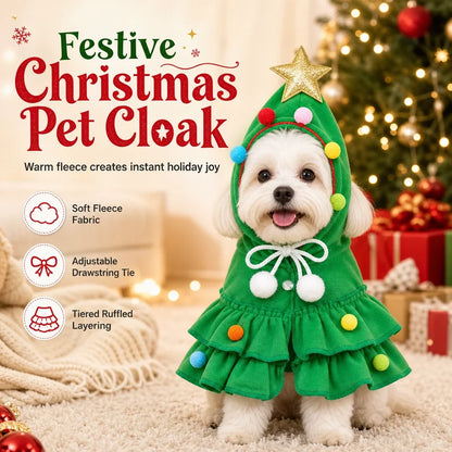 SnuggleSpruce Pet Cape — Cozy Warmth, Instant Joy