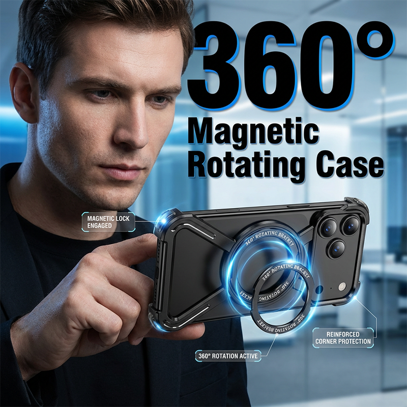 Case for Phone 17 Pro — Shockproof, Hands-Free Freedom