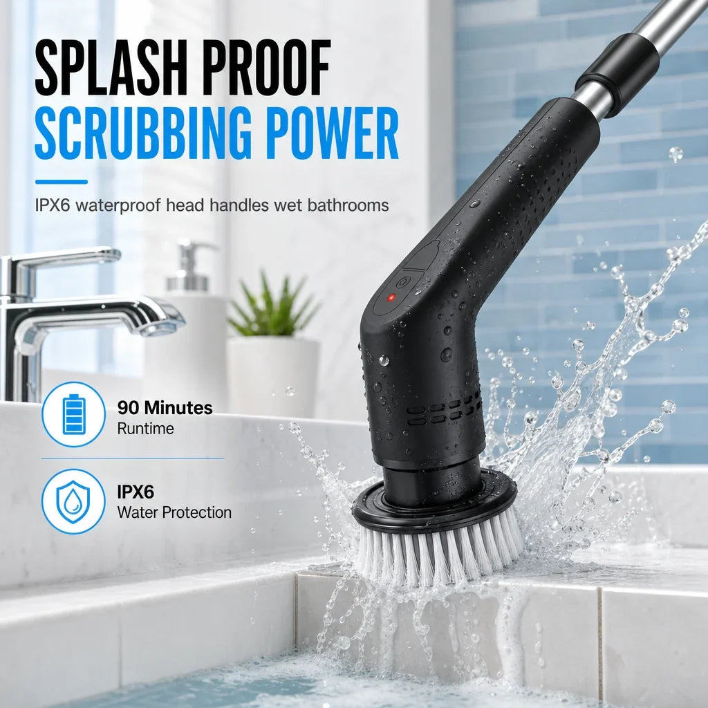 SpinScrub — Electric Spin Cleaning Brush | 50% OFF