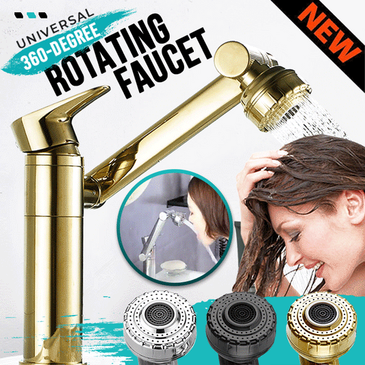 Universal 360-Degree Swivel Faucet — Effortless Water Freedom