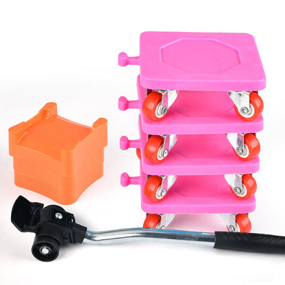 Furniture Lifter — Heavy-Duty Glides, Floor Protection