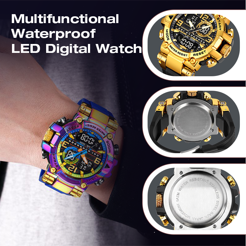 TitanVibe Digital Watch — Master Every Moment