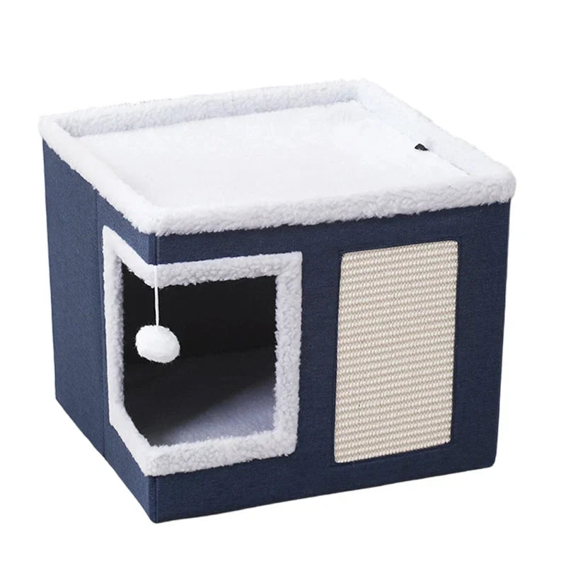 CozyNest Cat Hideaway — Ultimate Calm, Playful Comfort