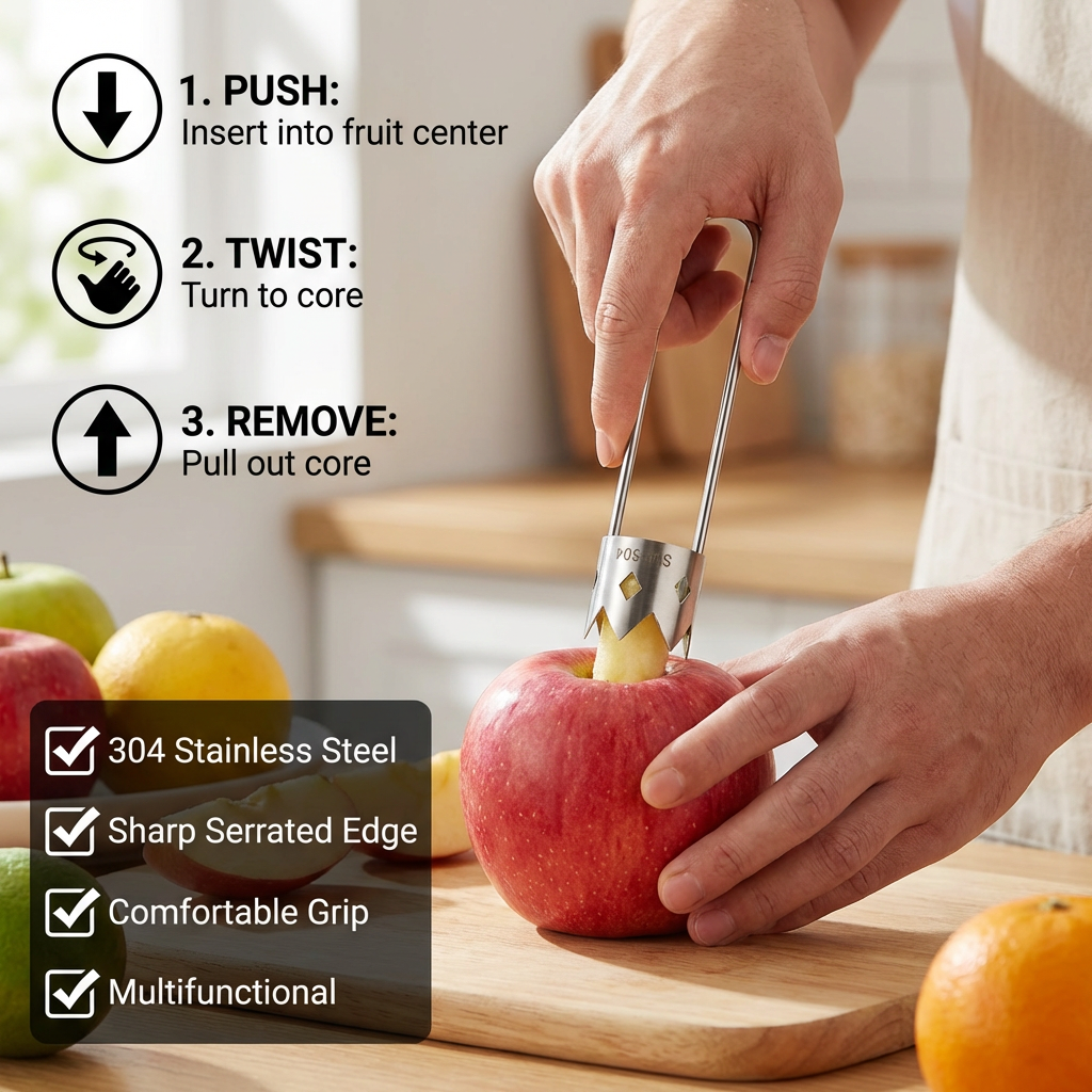 Stainless Steel CoreMaster — Effortless Preparation Freedom