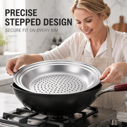 Veluxe SteamTray — Perfectly Even, Effortless Steaming