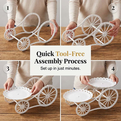 Two-Tier Snack Stand – Delight Every Guest