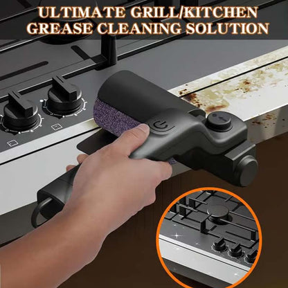 GrimeCrusher Grill Brush – Effortless Cleaning, Relaxed BBQ