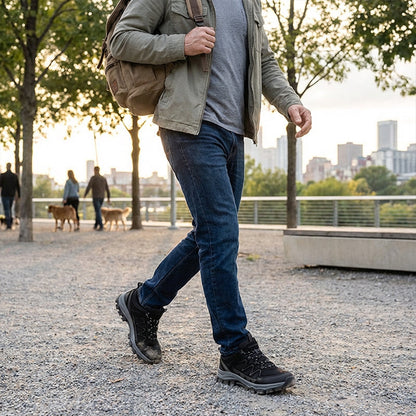 RidgeWalker — Lightweight Hiking Shoes with Robust Toe Protection