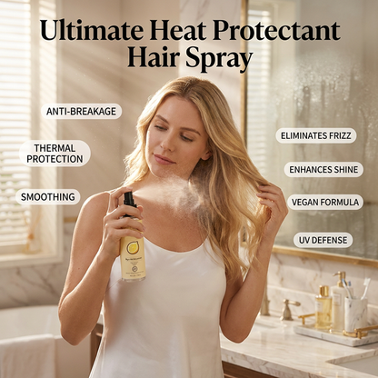 RadiantGuard Heat Protection Spray — Smooth. Strong. Breathtaking.