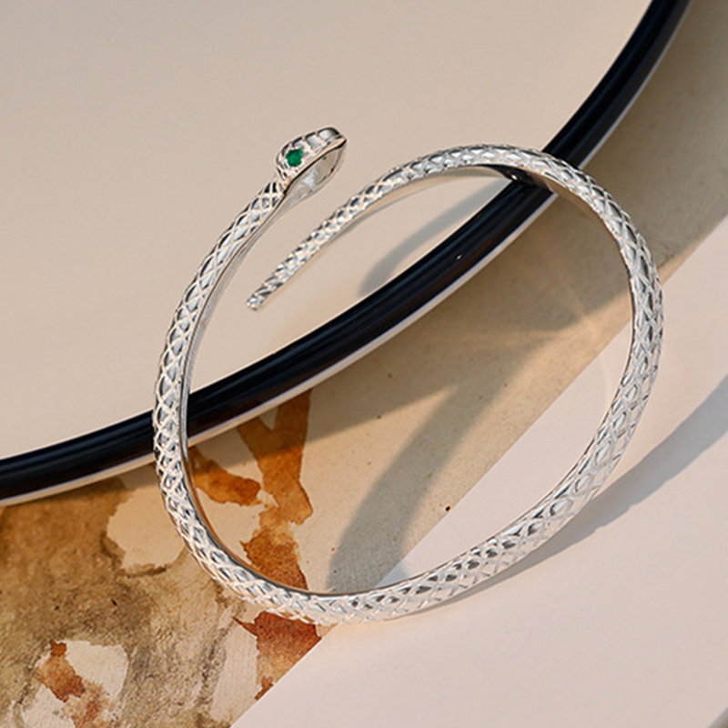 Snake Cuff Bracelet — Command Attention Instantly