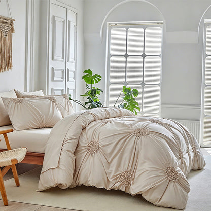 HavenMist Duvet Cover Set — Sleep in Wrapped Serenity