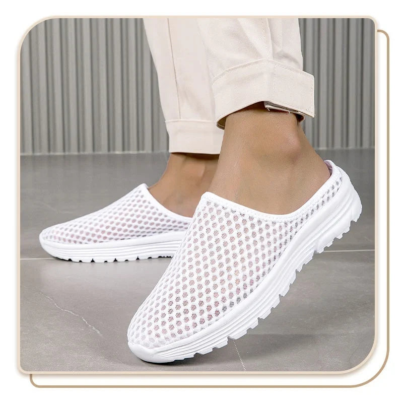 Mason — Breathable Mesh Slippers with Cushioned Sole
