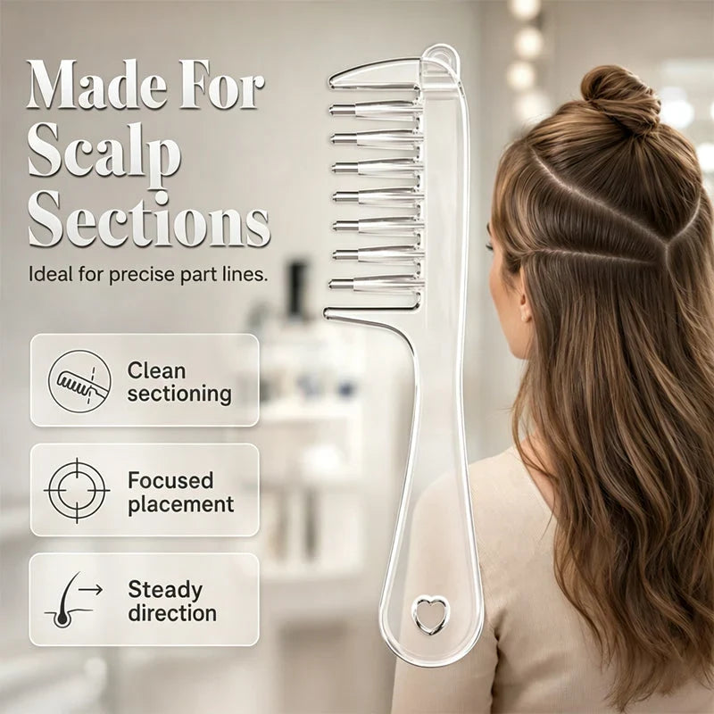 LumaSheer Scalp Massager — Precise Care, Pure Bliss