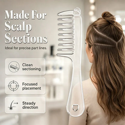 LumaSheer Scalp Massager — Precise Care, Pure Bliss
