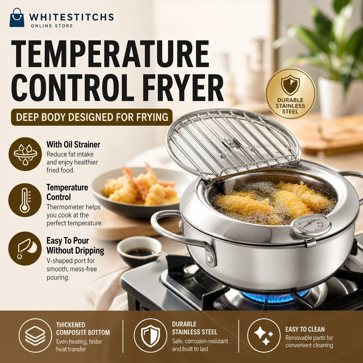 CrispMaster — Perfectly Crispy, Less Greasy