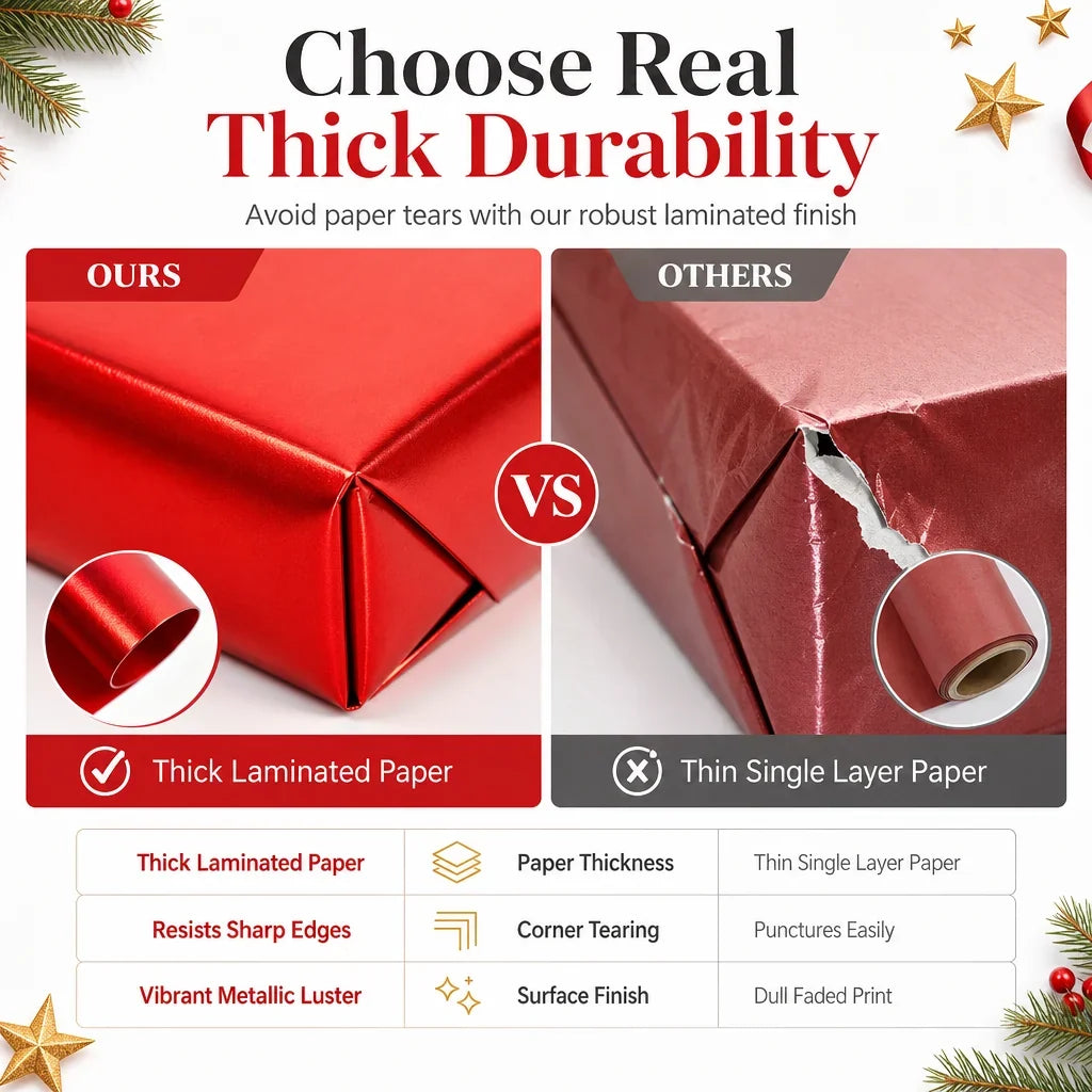 EverCrave Christmas Wrap — Dazzle Every Gift