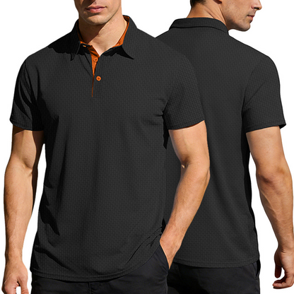 Rowan – Breathable Polo Shirt with Short Sleeves and Moisture Regulation