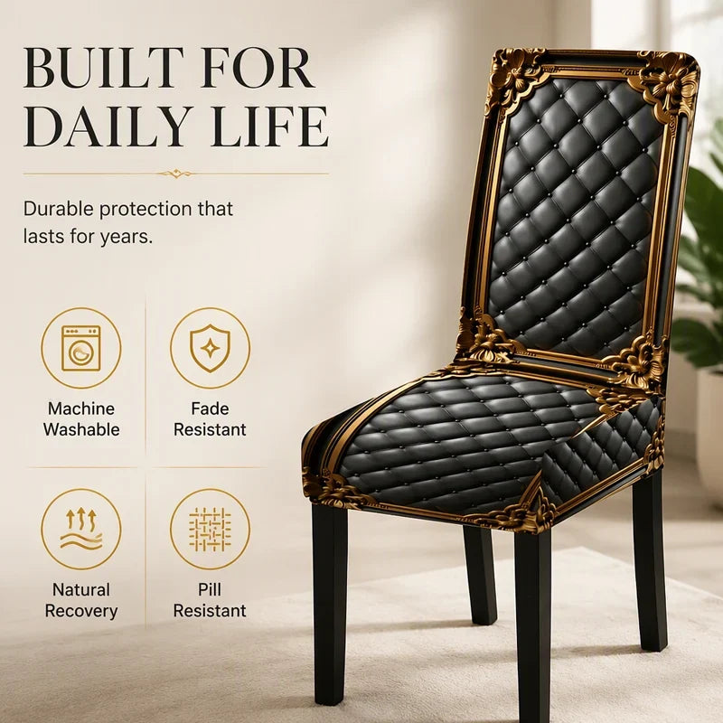 Luxury Stretch Chair Covers — Transform Comfort Instantly