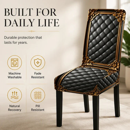 Luxury Stretch Chair Covers — Transform Comfort Instantly