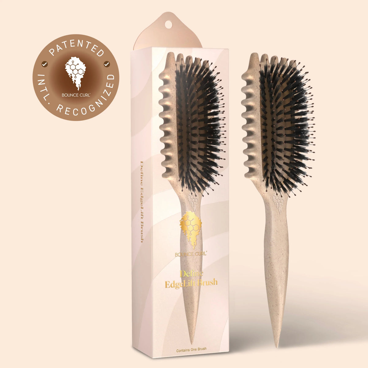 CurlCraft Define EdgeLift Brush — Effortless Soft Curl Confidence