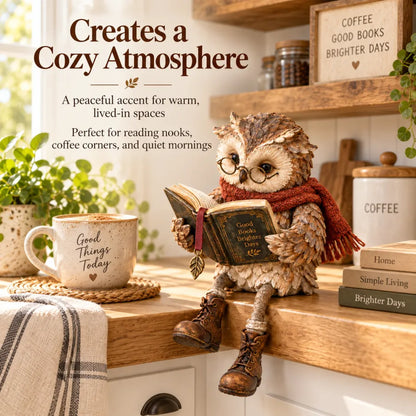 StoryNook Owl Figurine — Cozy Charm Sparks Joy