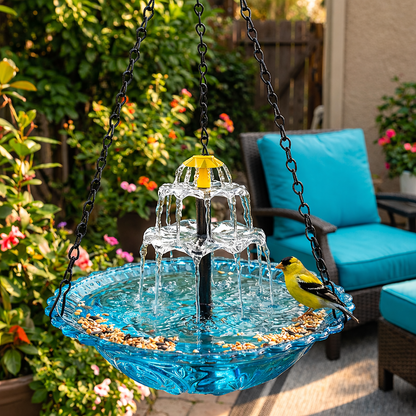 SolarFlow – Solar Water Fountain | 50% OFF