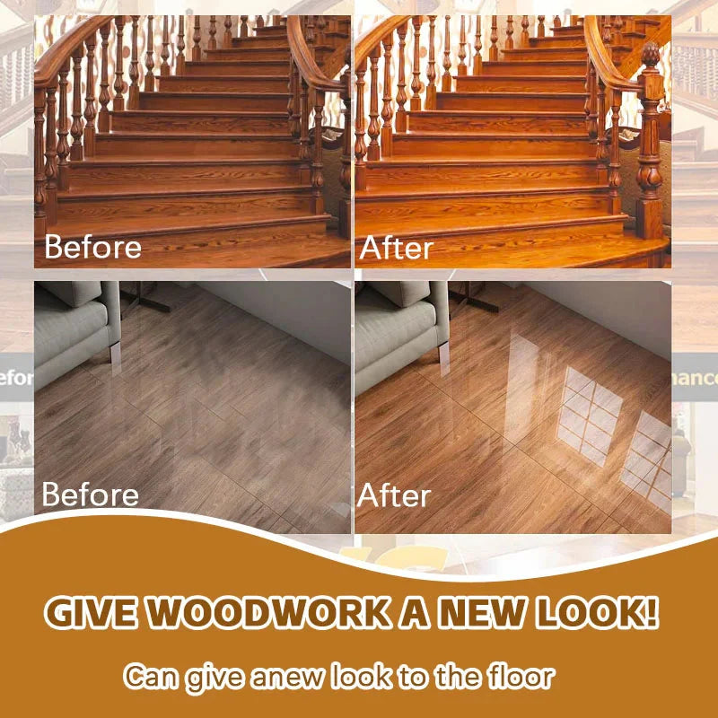 LumaLuxe Pure Beeswax Spray – Restore Natural Wood Shine - 120ml