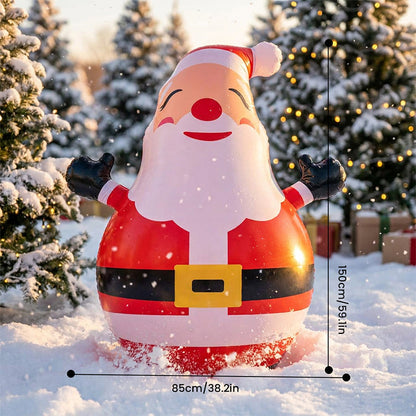 FrostyBeam Inflatable Santa — Instantly Captivate Every Eye