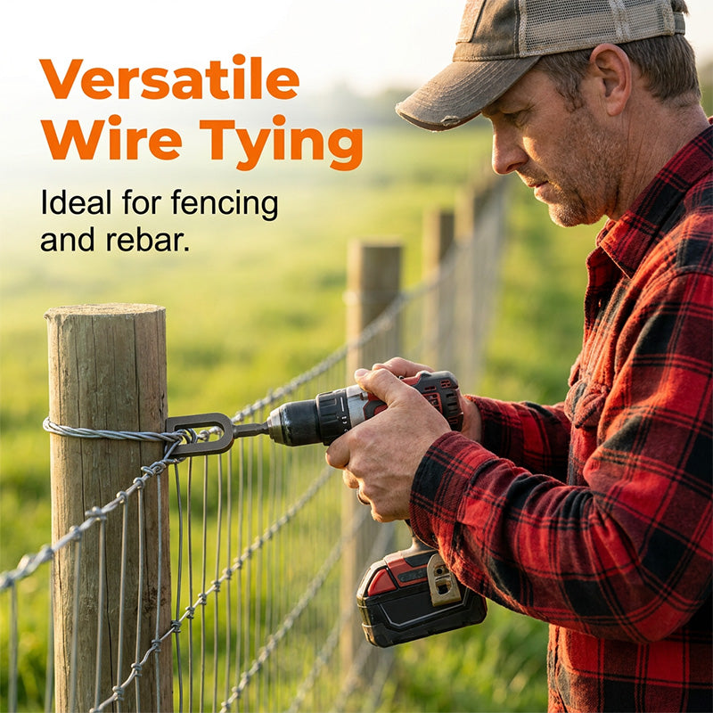 VoltGrip Wire Twisting Tool — No More Hand Pain